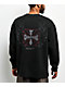 West Coast Choppers Rebel Wings Black Wash Thermal Long Sleeve T-Shirt - Thumbnail image 2 of 5