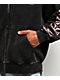 West Coast Choppers Red Outline Black Wash Zip Hoodie - Thumbnail image 5 of 7