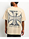 West Coast Choppers Silver To White Natural Wash T-Shirt - Thumbnail image 1 of 3