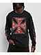 West Coast Choppers Sleight Of Hand Black Wash Long Sleeve T-Shirt - Thumbnail image 1 of 4