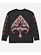 West Coast Choppers Spades Black Wash Long Sleeve T-Shirt - Thumbnail image 5 of 6