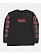 West Coast Choppers Spades Black Wash Long Sleeve T-Shirt - Thumbnail image 6 of 6