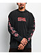 West Coast Choppers Spades Black Wash Long Sleeve T-Shirt - Thumbnail image 2 of 6