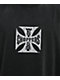 West Coast Choppers Triple Threat Black Wash Tank Top - Thumbnail image 3 of 4