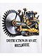 WhistlinDiesel Destruction Is An Art White T-Shirt - Thumbnail image 2 of 2