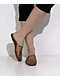 Wild Diva Agga Brown Mule Jelly Shoes - Thumbnail image 3 of 6