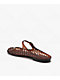 Wild Diva Bev Brown Mary Jane Jelly Shoes - Thumbnail image 2 of 4