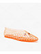 Wild Diva Suhana Orange Ballet Flat Jelly Shoes - Thumbnail image 1 of 4