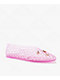 Wild Diva Suhana Pink Ballet Flat Jelly Shoes - Thumbnail image 1 of 5