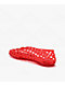 Wild Diva Suhana Red Ballet Flat Jelly Shoes - Thumbnail image 2 of 4