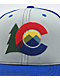Wild Tribute Colorado Logo Blue Trucker Hat - Thumbnail image 3 of 3