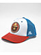 Wild Tribute Smokey The Bear Rust Red & Sky Blue Trucker Hat - Thumbnail image 1 of 3