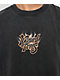 Wizard Trees Lightning Hand Black Wash T-Shirt - Thumbnail image 3 of 4