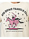 Wizard of Barge Bad News Travels Cream T-Shirt - Thumbnail image 2 of 2
