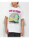 Wizard of Barge Life is Trash White T-Shirt - Thumbnail image 1 of 2