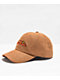Worble Glisten Brown Faux Suede Snapback Hat - Thumbnail image 1 of 3