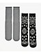 Wrangler Retro Paisley 2 Pack Black Crew Socks - Thumbnail image 1 of 2