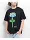 Wuuski Balloon Flower Black T-Shirt - Thumbnail image 1 of 2