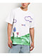 Wuuski Flower Drawings White T-Shirt - Thumbnail image 1 of 3