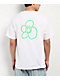 Wuuski Triple Flower White T-Shirt - Thumbnail image 2 of 3
