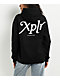 XPLR Core Black & White Hoodie - Thumbnail image 1 of 3