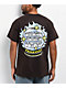 XPLR Currently Fighting Demons Crystal Ball Dark Brown T-Shirt - Thumbnail image 1 of 3