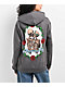XPLR Deadly Love Charcoal Hoodie - Thumbnail image 1 of 4