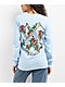 XPLR Grave Light Blue Long Sleeve T-Shirt - Thumbnail image 1 of 3
