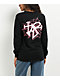 XPLR Haunted Heart Black Long Sleeve T-Shirt - Thumbnail image 1 of 3