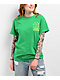 XPLR Palm Reading Green T-Shirt - Thumbnail image 2 of 3