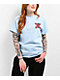 XPLR Roses Logo Light Blue T-Shirt - Thumbnail image 2 of 4