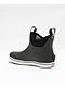 XTRATUF Womens Black Ankle Deck Boots - Thumbnail image 2 of 4