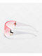 Y2K Oversized Diamond Pink & White Sunglasses - Thumbnail image 3 of 3