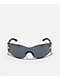 Y2K Star Black Oversized Sunglasses - Thumbnail image 2 of 2