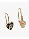 Yellow Owl Workshop F*ck Off Heart & Middle Finger Earrings - Thumbnail image 3 of 3