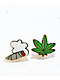 Yellow Owl Workshop Weed Stud Earrings - Thumbnail image 1 of 2