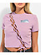 Your Highness Another Day Purple Lace Front Crop Top - Thumbnail image 3 of 3