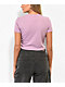 Your Highness Another Day Purple Lace Front Crop Top - Thumbnail image 2 of 3