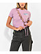 Your Highness Another Day Purple Lace Front Crop Top - Thumbnail image 1 of 3