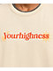 Your Highness Compost Natural T-Shirt - Thumbnail image 3 of 3