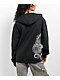 Your Highness Dragonfly Black Zip Hoodie - Thumbnail image 2 of 4