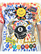 Your Highness Emporium Club Yellow, Blue & Red Tie Dye T-Shirt - Thumbnail image 2 of 3