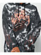 Your Highness Fire Walker sudadera con capucha tie dye gris oscuro
