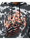 Your Highness Fire Walker sudadera con capucha tie dye gris oscuro