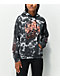 Your Highness Fire Walker sudadera con capucha tie dye gris oscuro