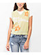 Your Highness Freefall Green Crop Sweater Vest - Thumbnail image 1 of 3