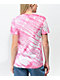 Your Highness Good Times Roll Pink & White Tie Dye T-Shirt - Thumbnail image 2 of 3