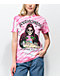 Your Highness Good Times Roll Pink & White Tie Dye T-Shirt - Thumbnail image 1 of 3