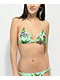 Your Highness Green Dream Green Triangle Bikini Top