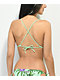 Your Highness Green Dream Green Triangle parte superior de bikini